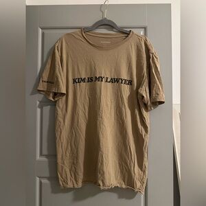 Kim is my Lawyer Talentless tee shirt